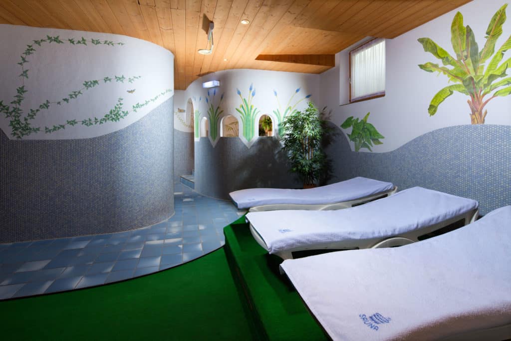 Entspannungsraum in unserem Hotel Gasthof Nutzkaser, Wellness und Entspannung pur